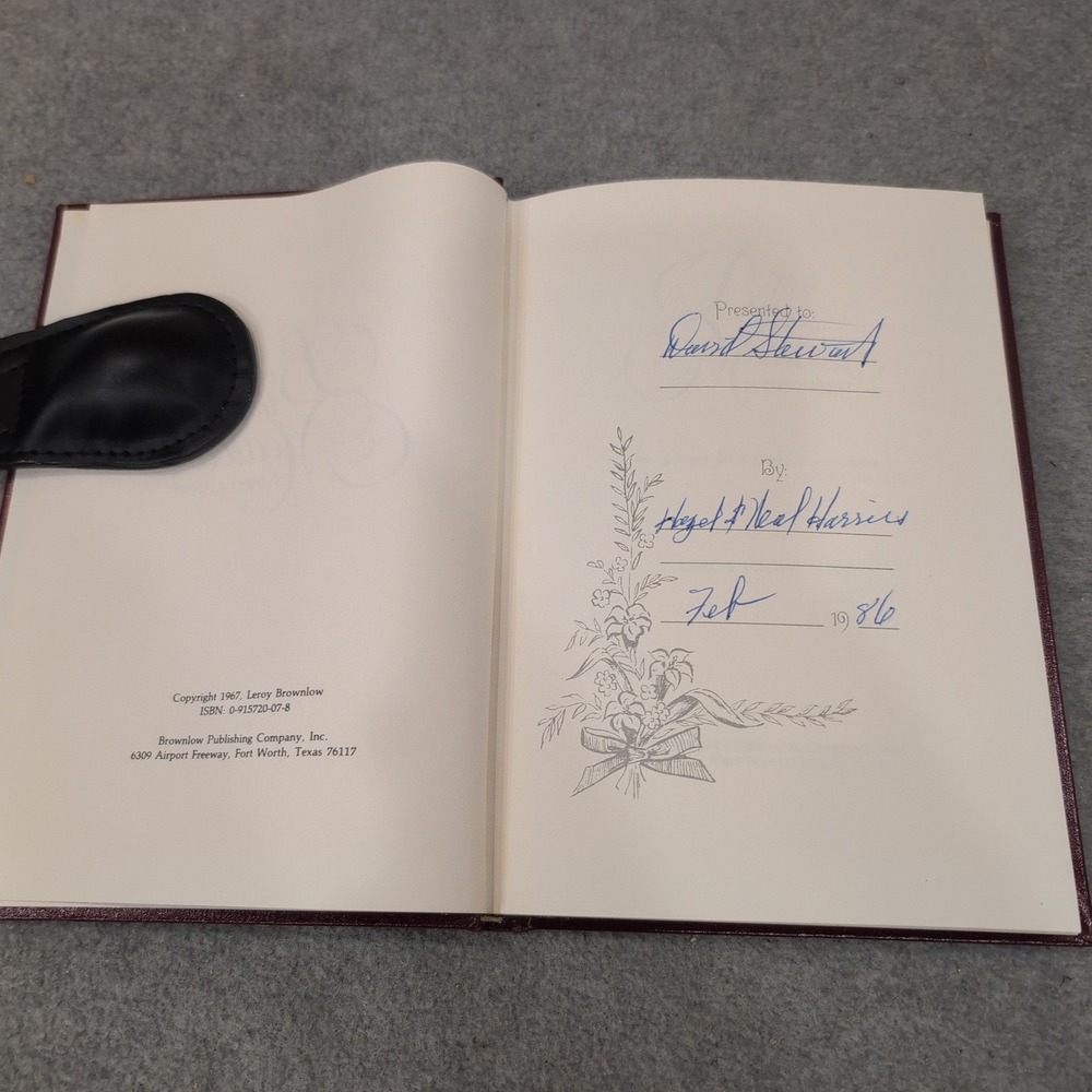 Better Than Medicine A Merry Heart Leroy Brownlow Hardcover Book with Slipcase - Picture 2 of 3